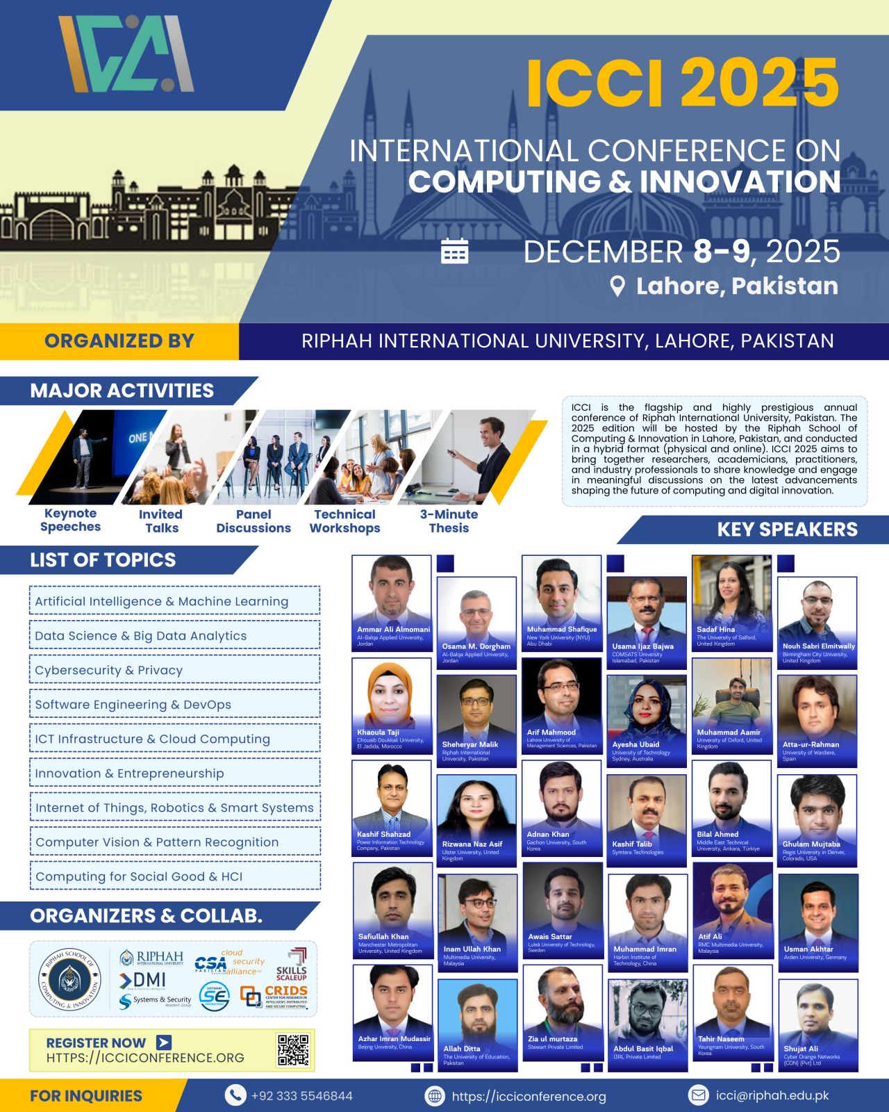 ICCI-2025 Keynote Delivery